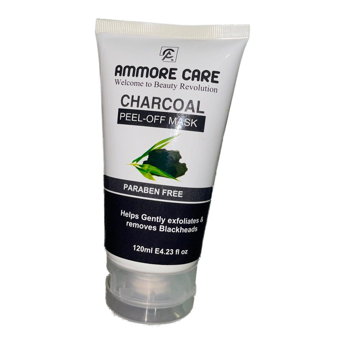 Charcoal Peel Off Mask by Ammore Care — Instant pore-clearing ritual. Scrubs & Masks in Pakistan (100 ml).