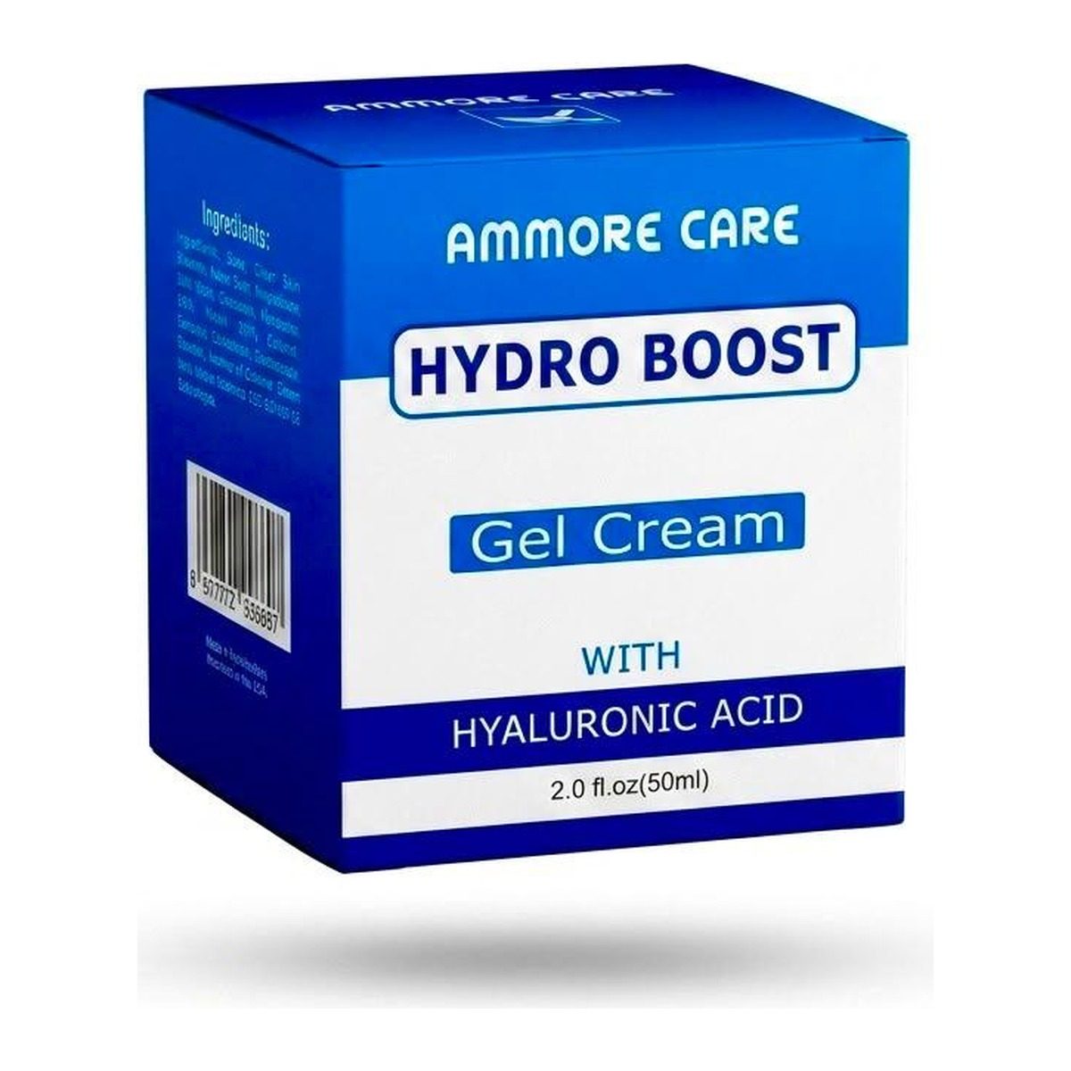 Hydro Boost Gel Cream by Ammore Care — Weightless 72-hour moisture. Creams & Lotions in Pakistan (50 ml).